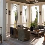 Veranda al estilo clásico