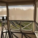 Cortinas para la terraza de verano.