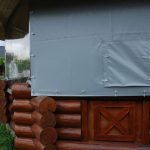 Toldo para un cenador