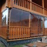 Pvc para veranda de madera