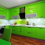 Lavadora en la cocina