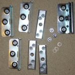 Utilizamos herrajes para la fijación de muebles.