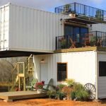 Mini casa del contenedor