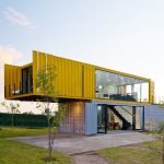 Casa contenedor en estilo loft