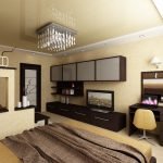 Zonificación dormitorio-salón