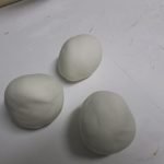 Piezas de porcelana fria