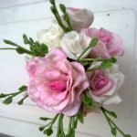 Flores de porcelana fría