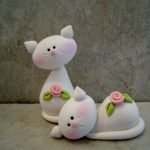 Gatos de porcelana fría