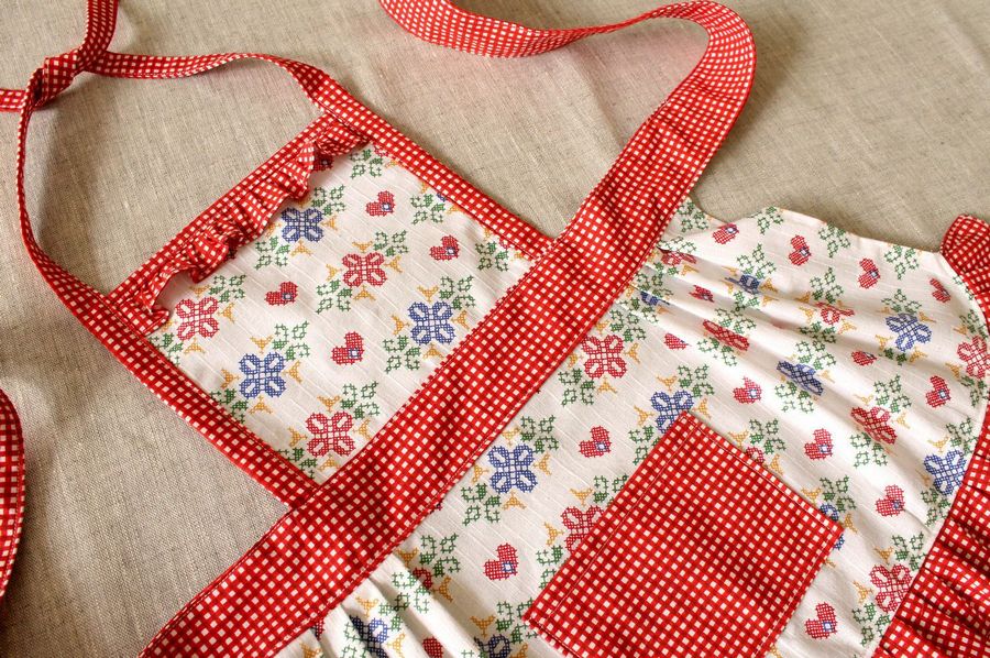 Sådan syr du et forklæde