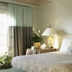 Cortinas en el dormitorio