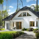 El techo de una casa de campo