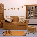 Muebles corrugados