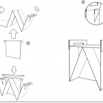 Dibujos de muebles de cartón
