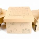 Muebles de cartón