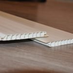 Panel de revestimiento de PVC blanco