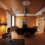 Sala de estar de estilo clásico