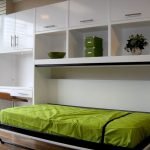 Cama integrada plegable