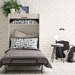 Cama individual plegable