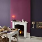 Chimenea en el comedor