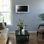 TV en la pared