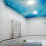 Techo tensado con efecto 3d