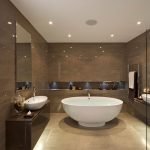 Baño con azulejos