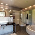 Techos de baño modernos