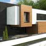 Villa de techo plano