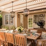 Candelabros en la veranda