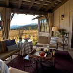 Muebles para una veranda campestre
