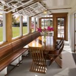 Mesa en la veranda