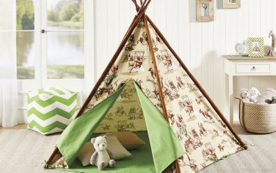 Cómo hacer un tipi de bricolaje para niños