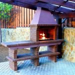 Gazebo con estufa