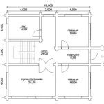 Pasillo entre las habitaciones