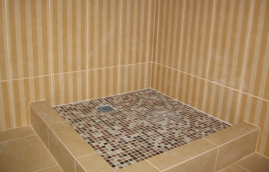 מגש מקלחת DIY