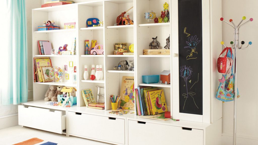 אחסון צעצועים בחדר הילדים