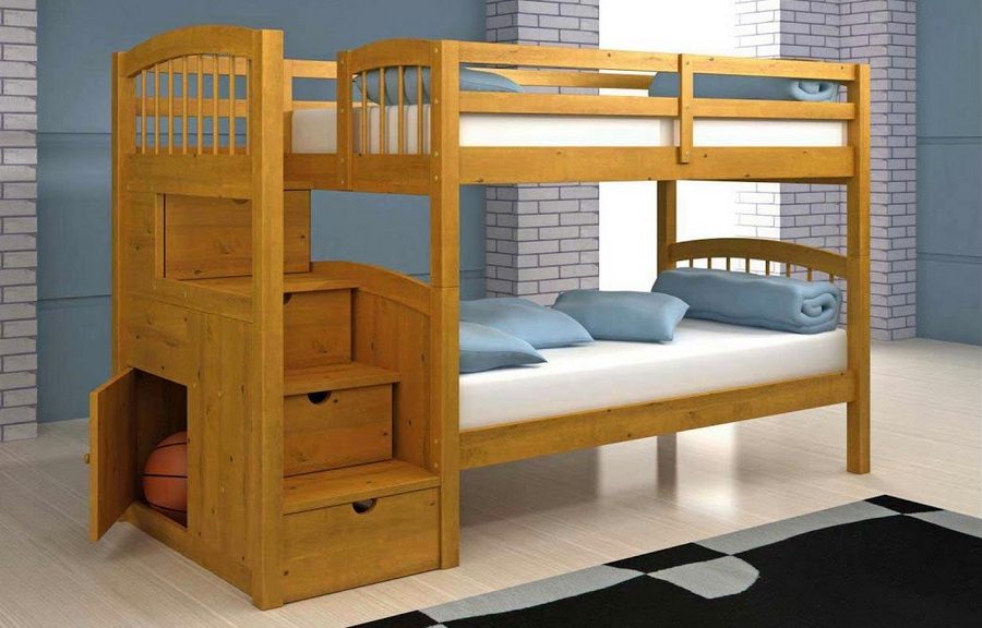 Paano gumawa ng isang bunk bed do-it-yourself