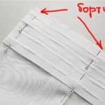 Dobla el borde con trenza