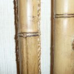 Tubos decorativos de bambú