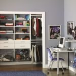 Vestidor con lugar de trabajo