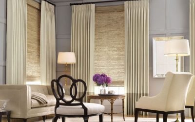 Decoración de ventanas con cortinas