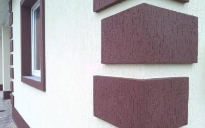 Decorar la fachada de la casa con un escarabajo