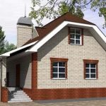 El proyecto de una casa de dos pisos.