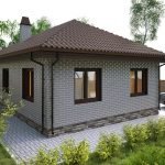 Proyecto de casa de ladrillo