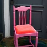Silla rosa