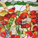 Campo con amapolas