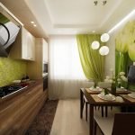 Cocina en el apartamento