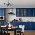 Cocina azul