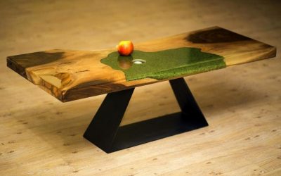 Cómo hacer una mesa epoxi: características de fabricación
