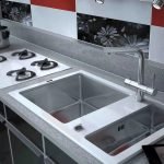 Fregadero y cocina